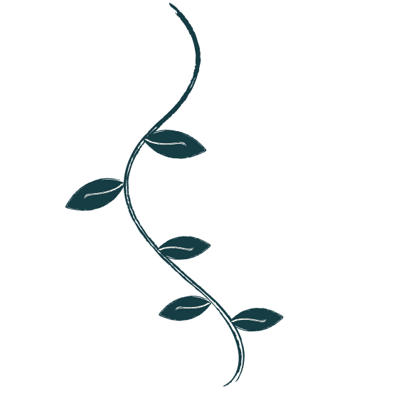 leaves solid vertical